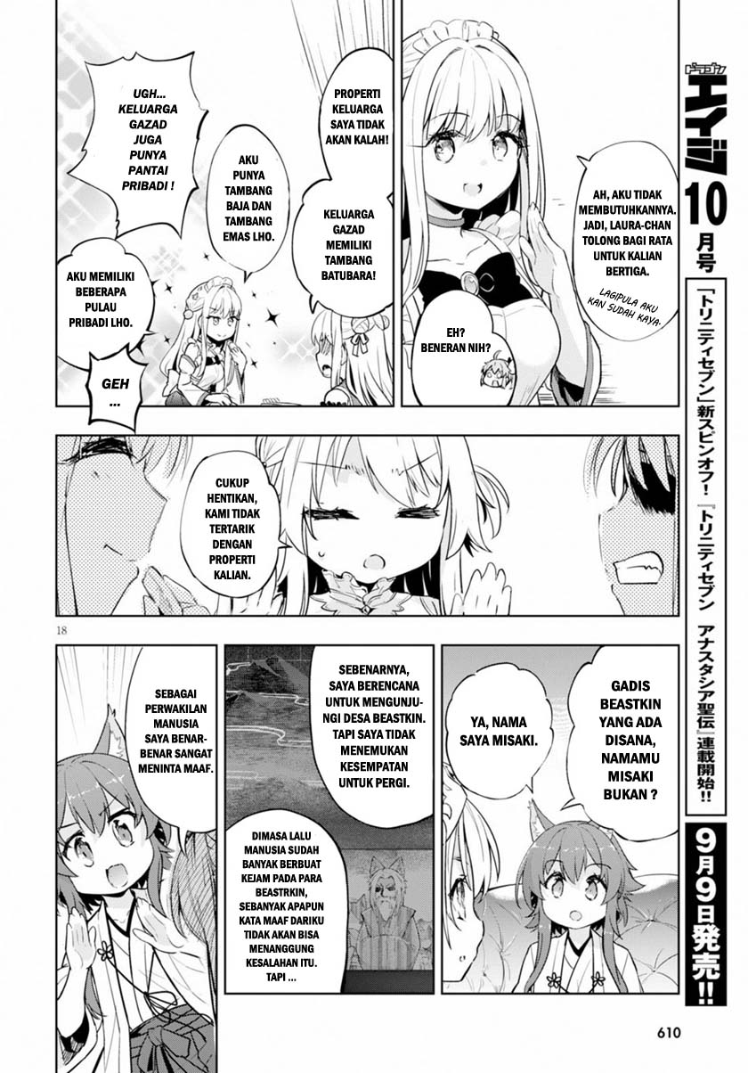 Kenshi wo Mezashite Nyuugaku shita no ni Mahou Tekisei 9999 nan desu kedo!? Chapter 21 Bahasa Indonesia